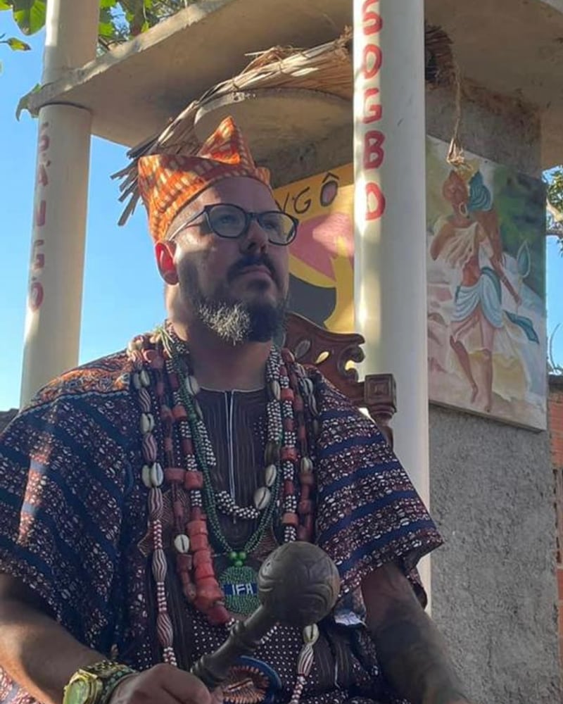 Babá Ifábulujè Aworeni Odusolá, sacerdote do Axé Casa Grande